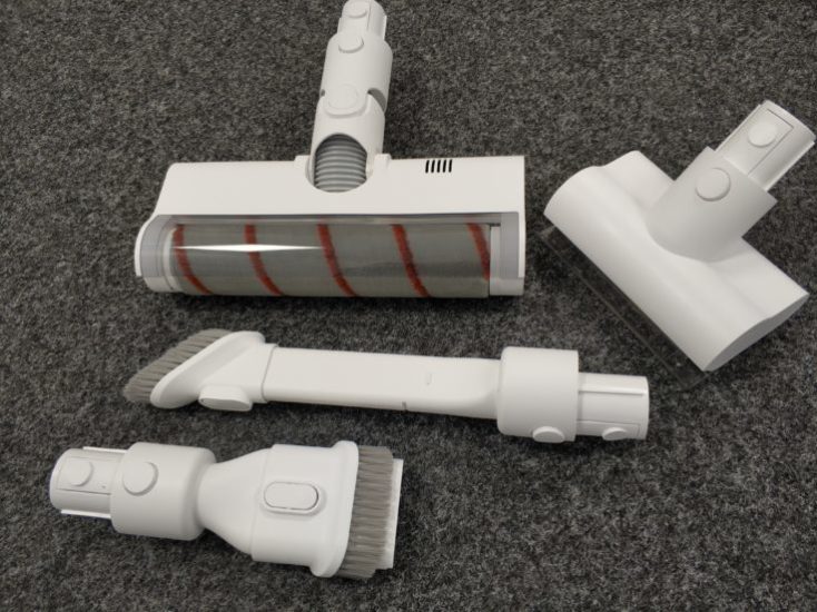 Các tùy chọn đầu hút của máy hút bụi Xiaomi Dreame V9 Vacuum Cleaner