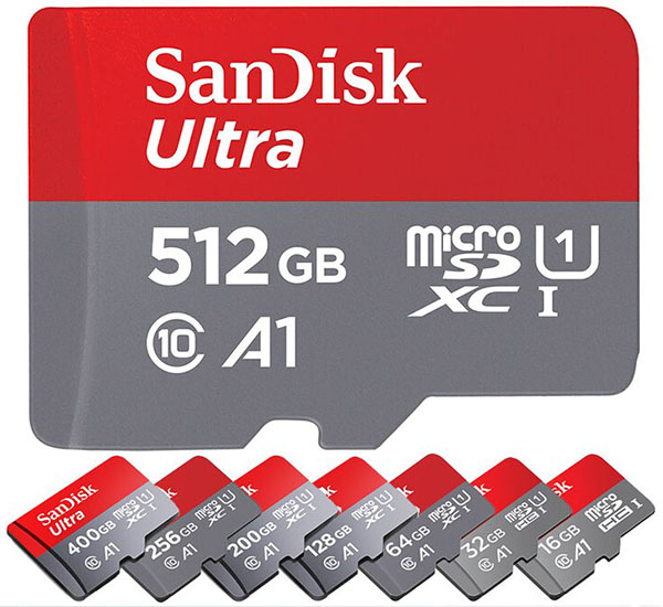 Thẻ nhớ 32GB/64GB MicroSDHC Sandisk Ultra A1 653X 98/15 MBs (Bản mới nhất)