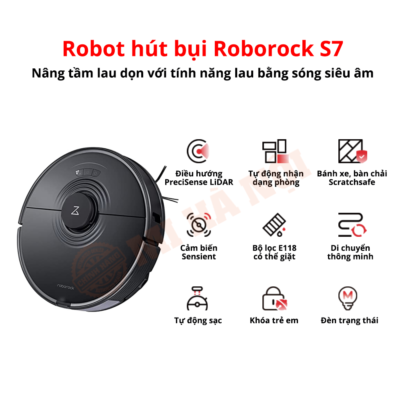 9 Cải Tiến Vượt Trội Của Robot Hút Bụi Xiaomi Roborock S7
