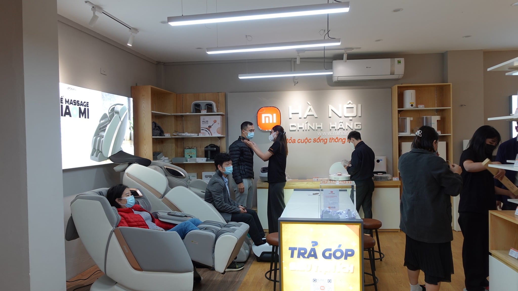 Địa chỉ bán ghế massage Xiaomi uy tín tại Hà Nội và TPHCM