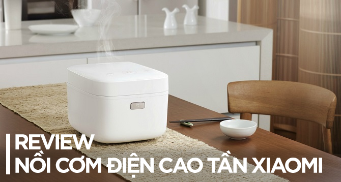 review nồi cơm điện cao tần xiaomi