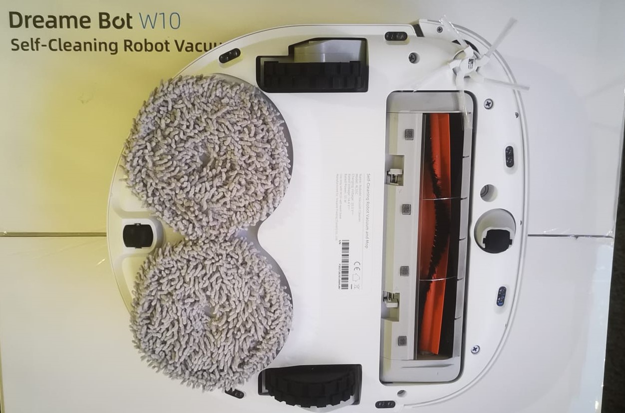 Robot Hút Bụi Lau Nhà Dreame Bot W10 với giẻ lau diện tích lớn