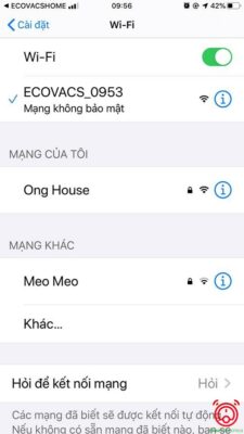 Bước 6: Bấm Wifi Settings