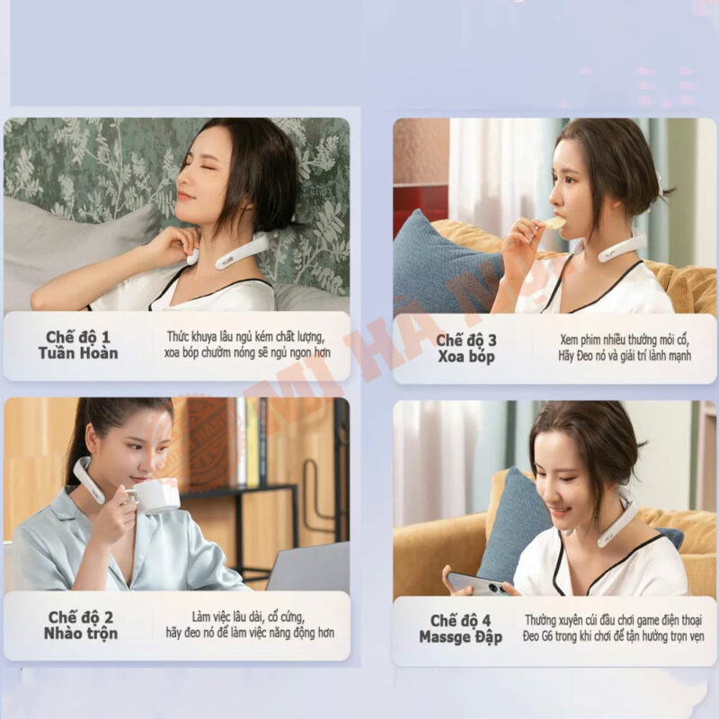  Máy massage cổ vai gáy Huawei Jeeback G6 thông minh