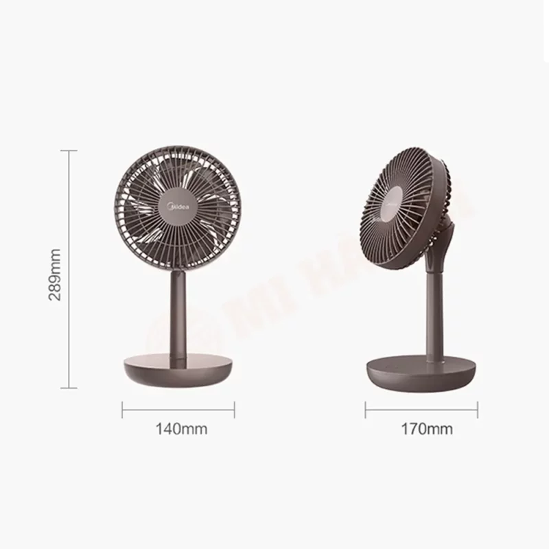 Quạt tích điện mini Midea