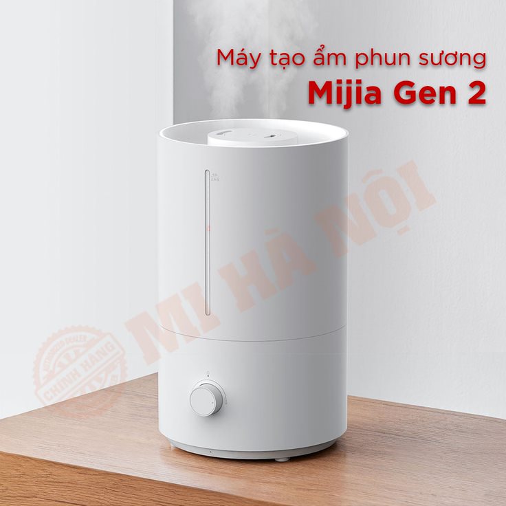 Máy tạo độ ẩm phun sương Xiaomi Mijia Gen 2 - Diệt khuẩn, 3 mức phun, 4L