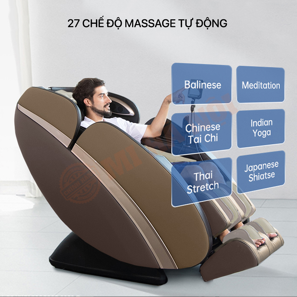 Joypal V3 Pro trang bị 27 chế độ tự động massage