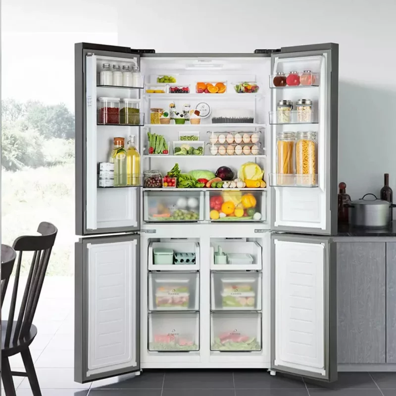 Tủ lạnh bốn cánh Xiaomi Mijia 496L là chiếc tủ lạnh thể tích lớn được rất nhiều người dùng đánh giá cao