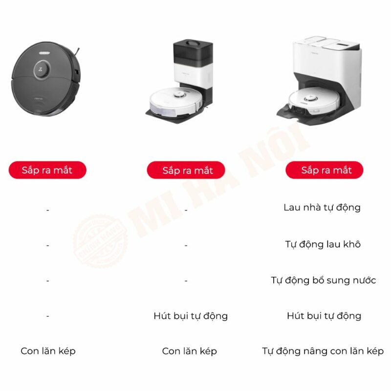 So Sánh Ba Mẫu Robot Mới Nhất 2023