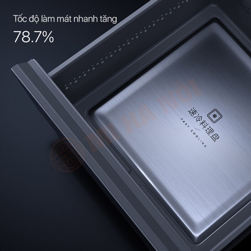 Xiaomi Mijia 550L sử dụng công nghệ làm mát bằng không khí cực kỳ nhanh chóng