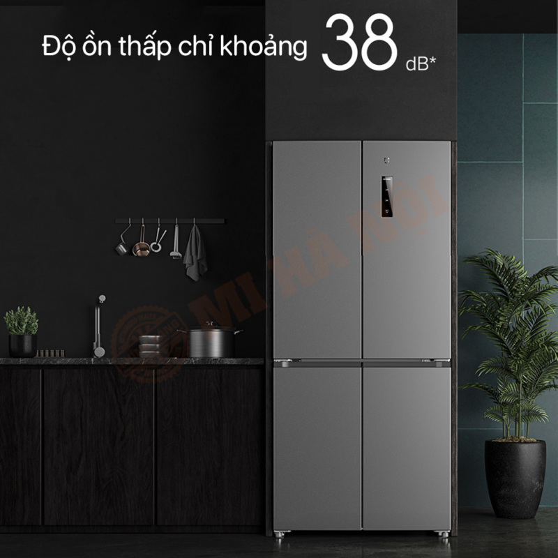 Độ ồn cực kỳ thấp của tủ lạnh Xiaomi Mijia 496L đem đến cảm giác dễ chịu nhất