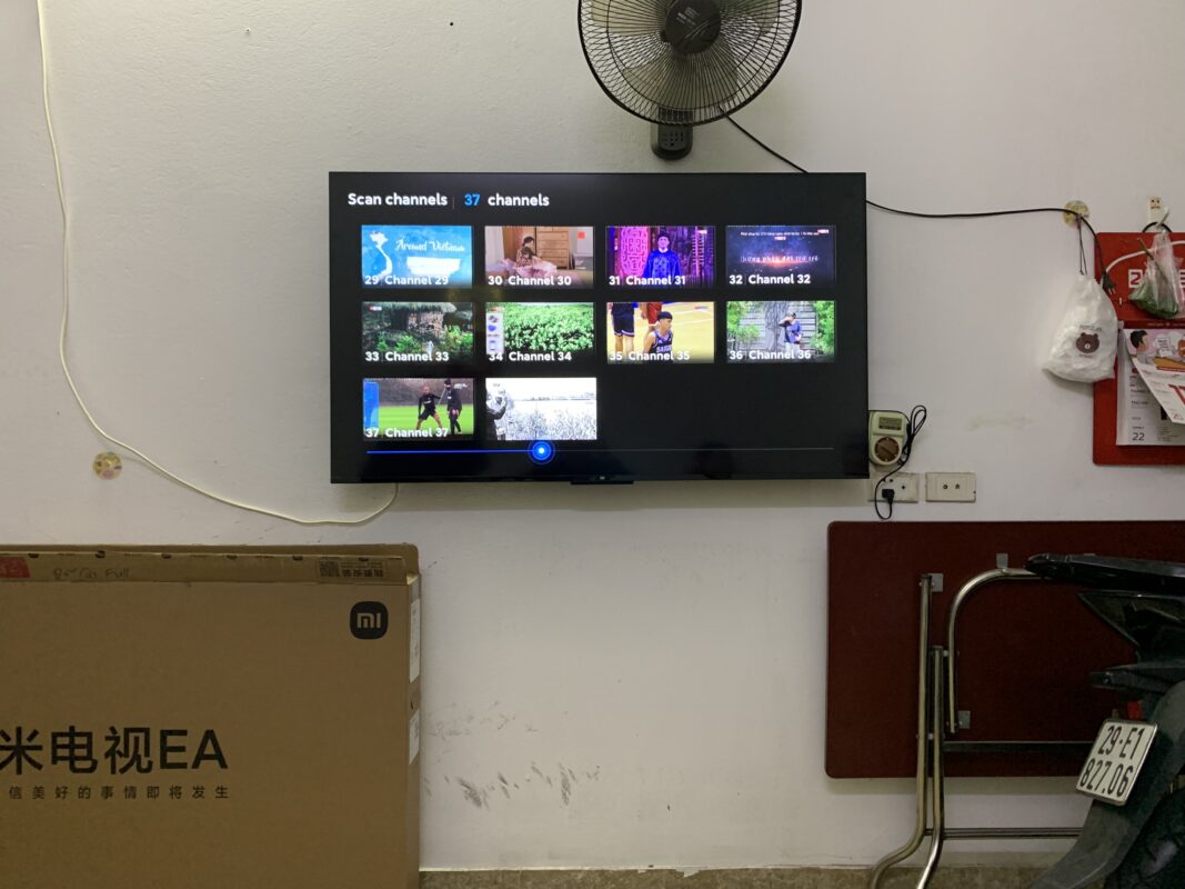 Xiaomi TV EA55 vừa vặn với nhiều không gian nhỏ hoặc lớn