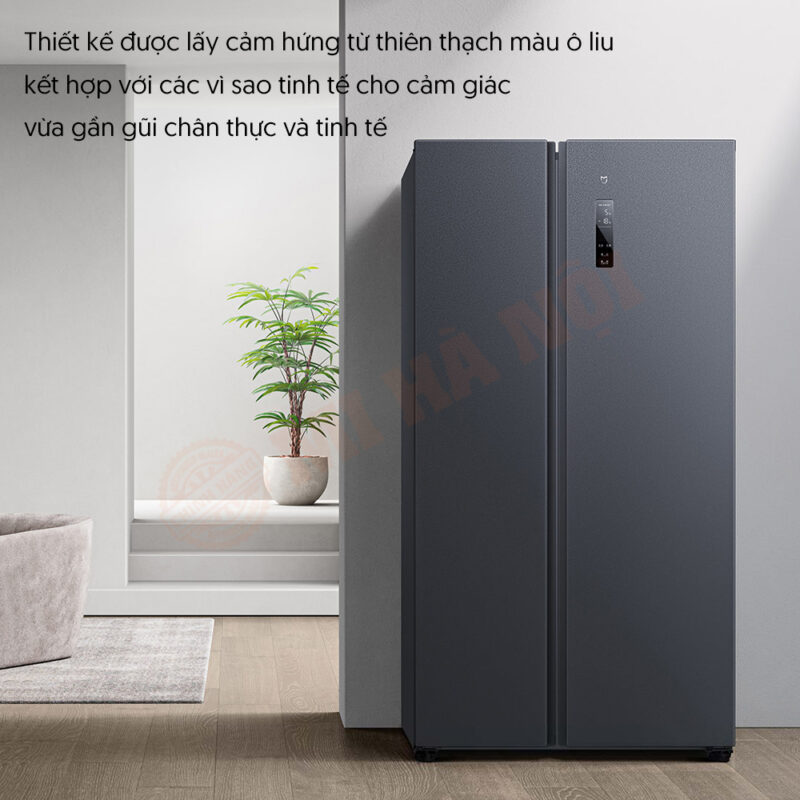 Tủ lạnh Xiaomi Mijia 536L sở hữu thiết kế tinh tế, gần gũi