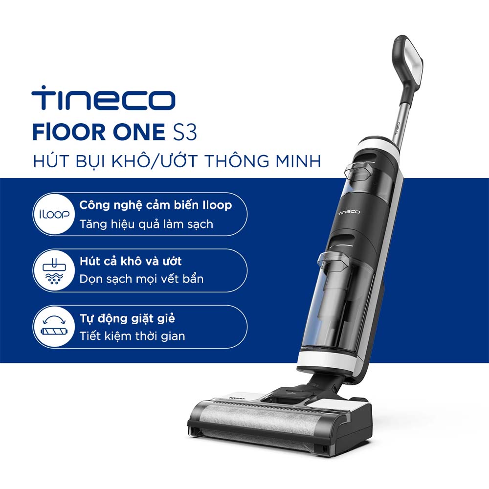 Máy hút bụi không dây cầm tay Tineco Floor One S3