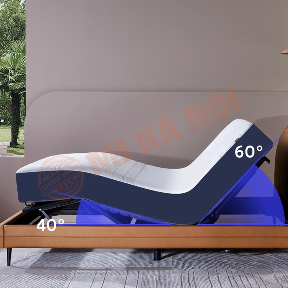 Đi kèm với giường điện Milan Pro 8H DT3 là dòng đệm cao cấp cùng thương hiệu