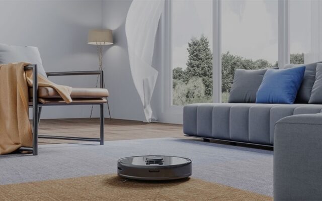 Robot hút bụi lau nhà diện tích lớn