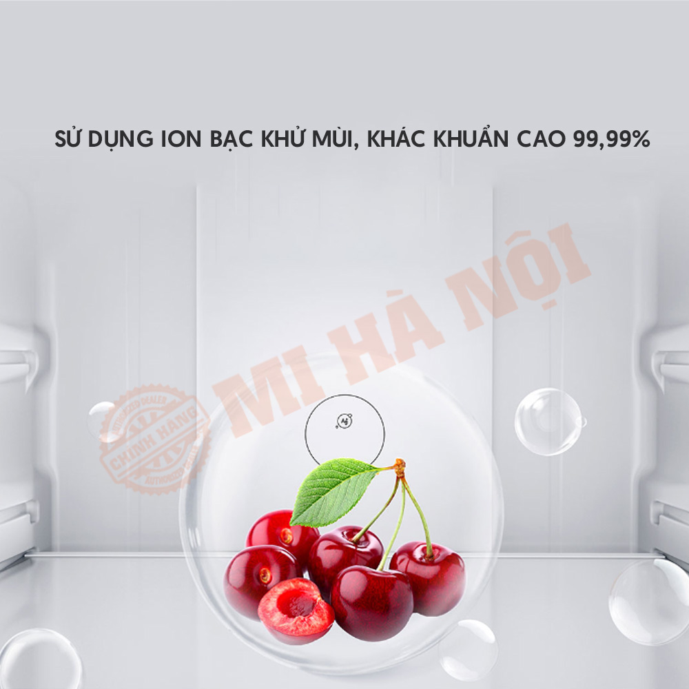 Tủ lạnh Mijia 606L sử dụng Ion Bạc kháng khuẩn và khử mùi hiểu quả