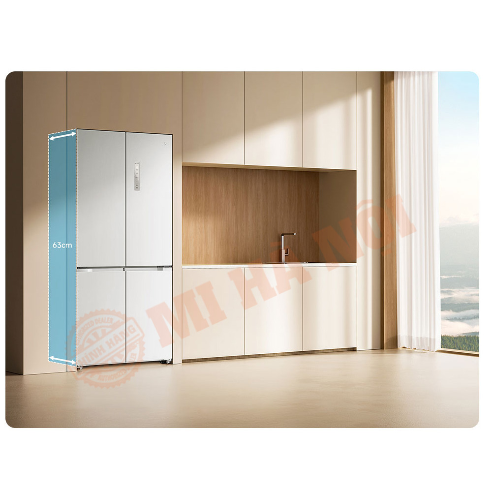 Tủ lạnh Xiaomi Mijia 521L, thiết kế âm tường tích kiệm diện tích tối đa