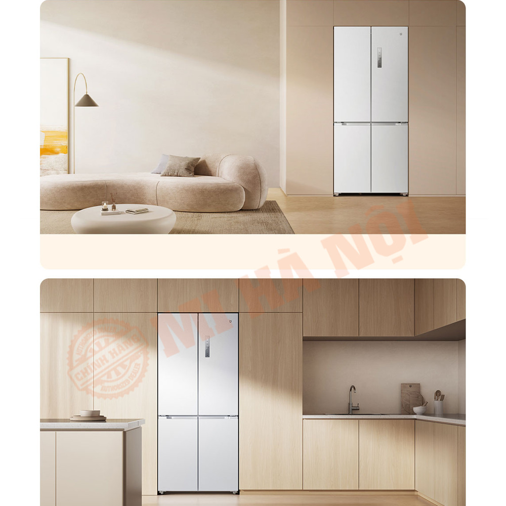Tủ lạnh Xiaomi Mijia 521L thiết kế tối giản sang trọng phù hợp với nhiều không gian 