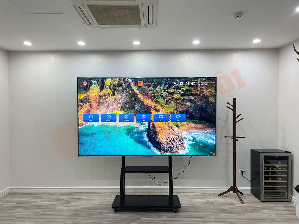 Màn hình 100 inch là mẫu tivi lớn nhất được sản xuất của Xiaomi