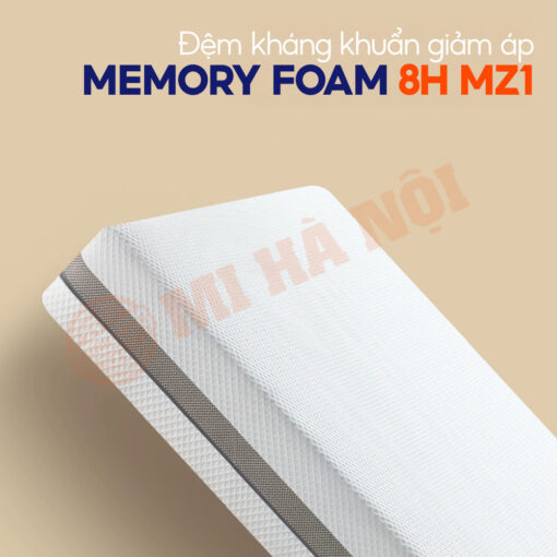 Đệm kháng khuẩn giảm áp Memory Foam 8H MZ1
