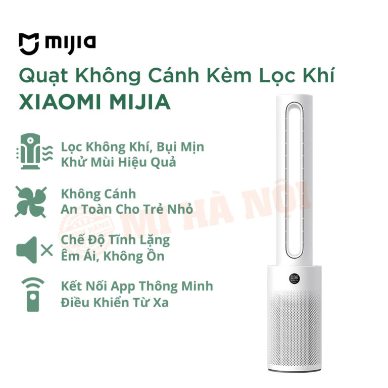 Quạt Không Cánh Lọc Không Khí Xiaomi Mijia 2 in 1