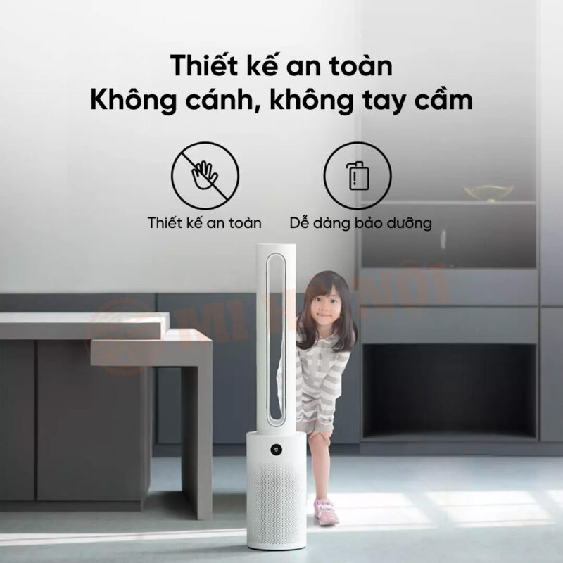 Một số ưu điểm nổi bật của quạt không cánh