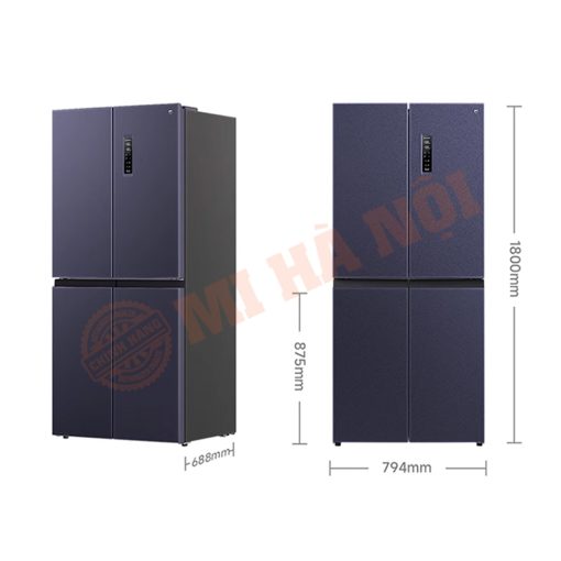 Kích thước của tủ lạnh Xiaomi Mijia 410L