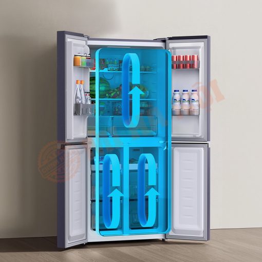 Tủ lạnh này sử dụng chu trình làm mát không khí 360 độ