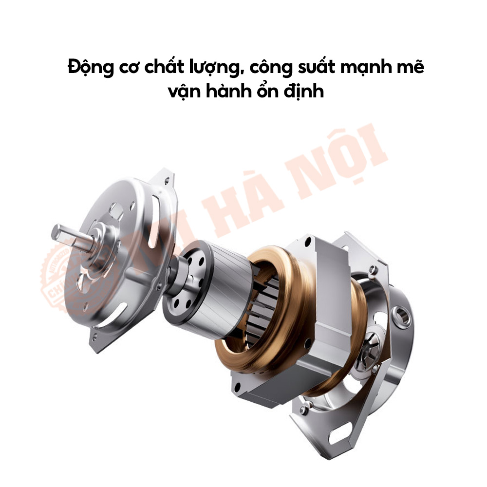 Công suất mạnh mẽ, hoạt động êm ái