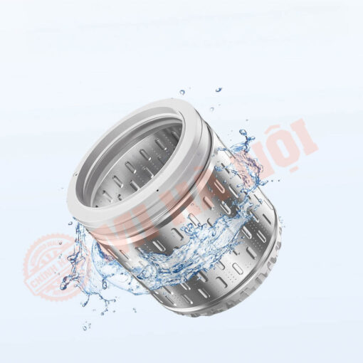 Dòng nước áp lực cao rửa mạnh tường trong và ngoài lồng giặt