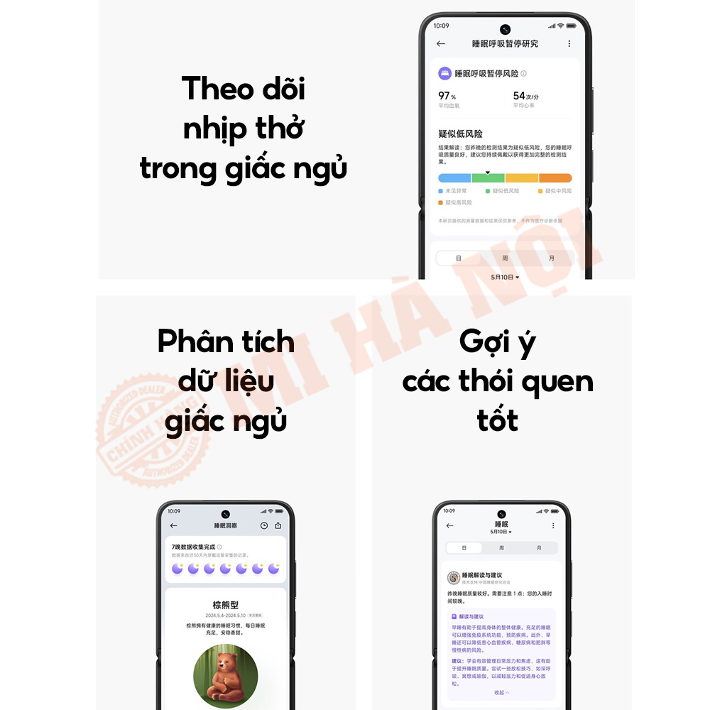 Phân tích dữ liệu giấc ngủ thông minh