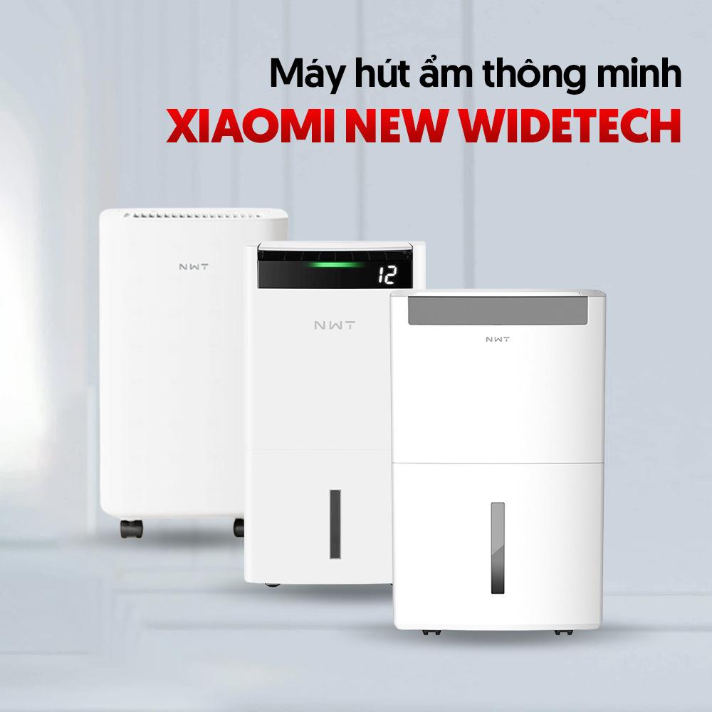 Máy hút ẩm giá rẻ Xiaomi thông minh New Widetech