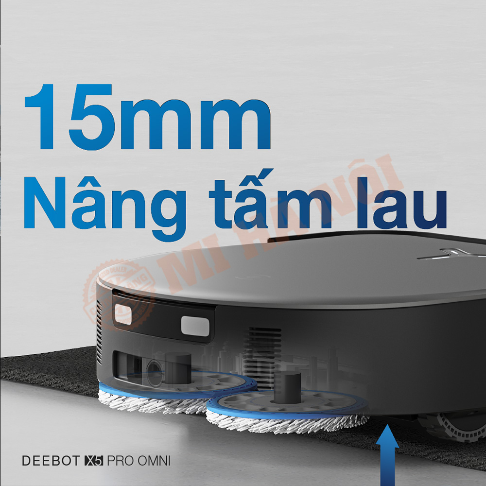 Robot hút bụi Ecovacs Deebot X5 Pro Omni