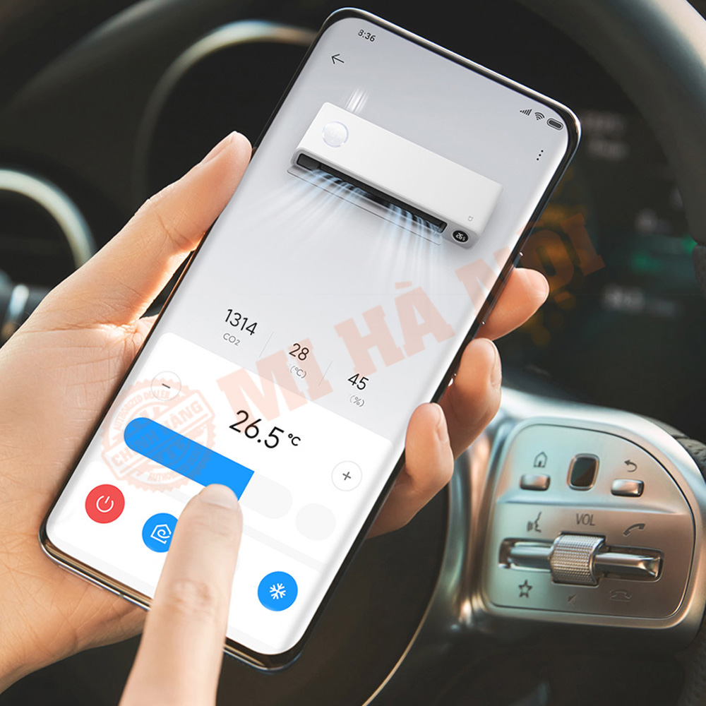 Cách điều khiển điều hòa bằng điện thoại Xiaomi