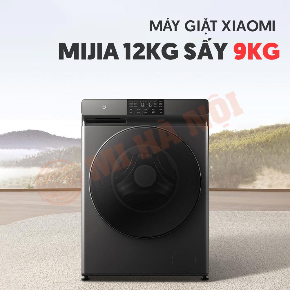 Máy giặt Xiaomi 12kg Mijia MJ202 – Giặt 12kg, sấy 9kg, tiệt trùng 99,99%