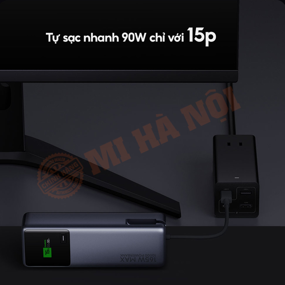 Sạc dự phòng Xiaomi 10.000mAh 165W