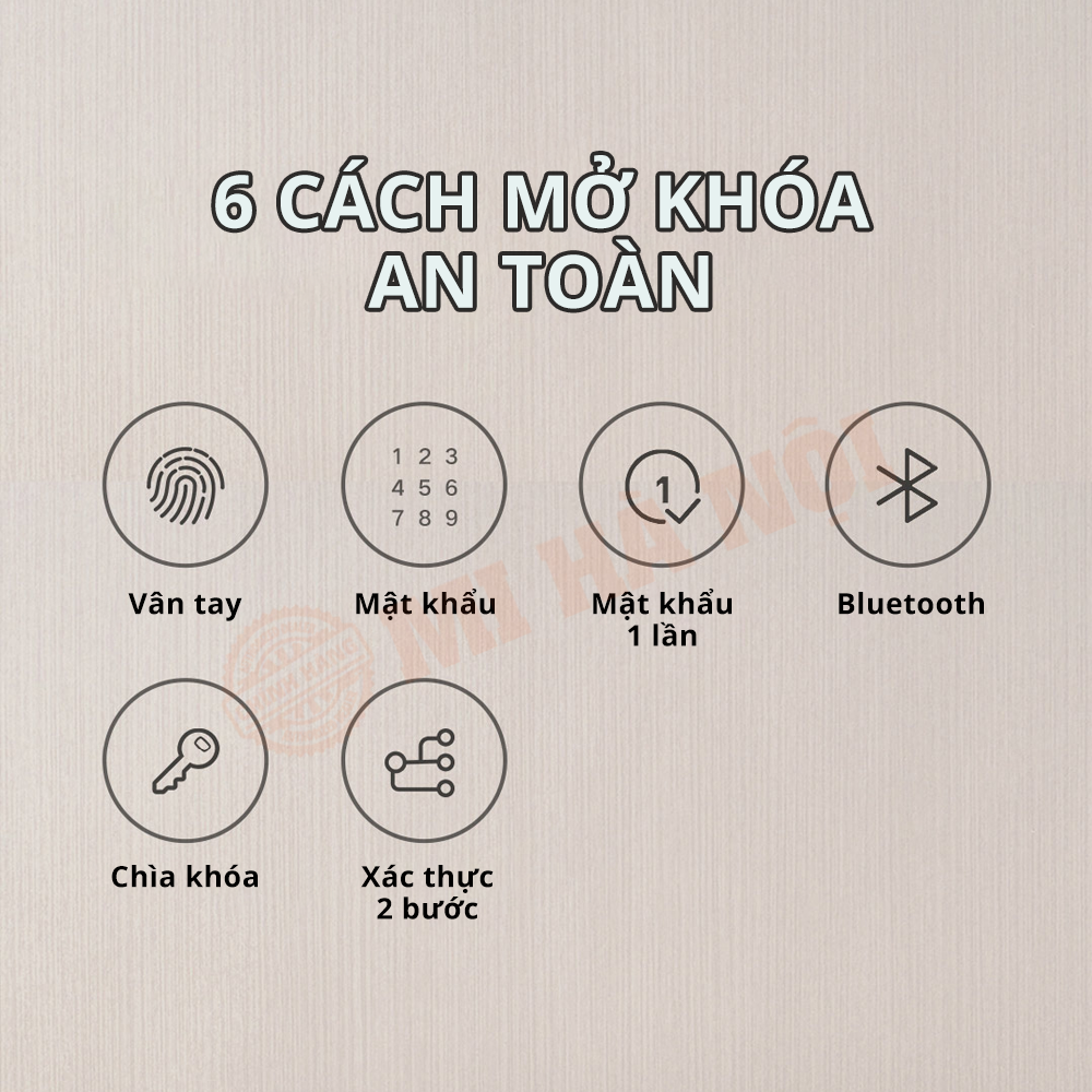 6 cách mở khóa an toàn