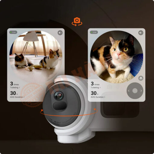 Petkit Purobot Ultra sở hữu camera AI với góc nhìn rộng 210 độ