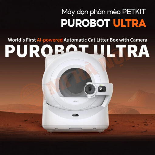 Máy dọn phân mèo Petkit Purobot Ultra