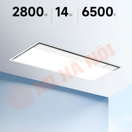 Công suất 2800W và thiết kế chiều sáng không khung