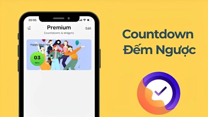 App Countdown trên iOS
