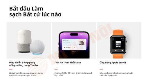 Dù bạn đang làm việc, nấu ăn hay thư giãn, robot luôn đồng hành