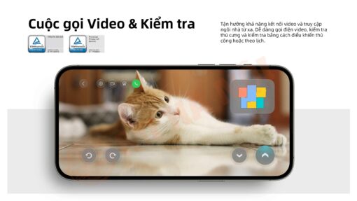 Kết nối video và tuần tra nhà từ xa