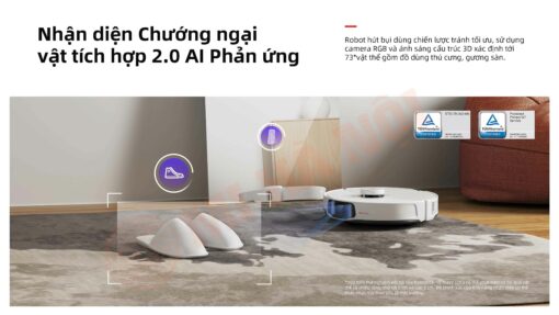 Công nghệ Reactive AI 2.0 nhận diện chướng ngại vật