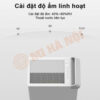 Cài đặt độ ẩm linh hoạt