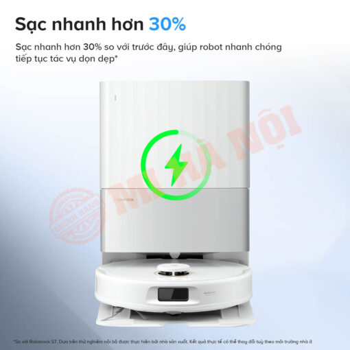 Sạc nhanh hơn 30%