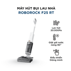 Máy hút bụi lau nhà cầm tay Roborock F25 RT - Lực hút 20000Pa, Thiết kế gập sát 180 độ