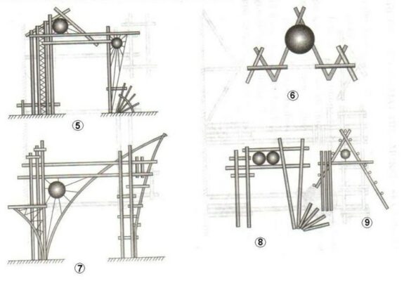 mẫu cổng trại 26/3