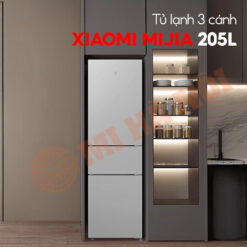 Tủ lạnh ba cửa Xiaomi Mijia 205L - Có ngăn đông mềm